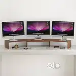 Festvi Monitor Computer  Screen Height Riser Stand Gaming Desk (Maple)