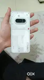 Nathing phone 3a..12.256.Back panal original display crack 3 month old