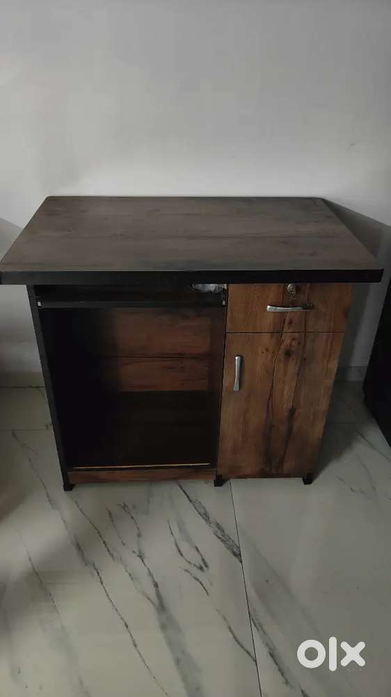 Computer cum study table and chair