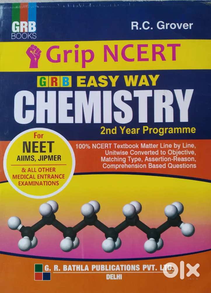 GRB Easy way Grip NCERT by-R C Grover(1st year and 2nd year Programme)