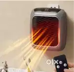 Wall-Outlet Plug-in Mini Heater with Remote Control & Adjustable Therm