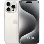 Iphone 15 pro max 256 gb - white titanium