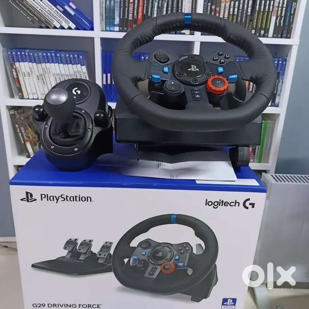 Logitech G29 Driving Force Steering Wheel, Pedals & G Shifter Combo