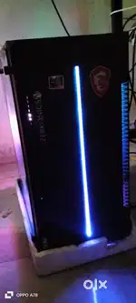 CPU with keyboard and mouse Ryzen 5 processor