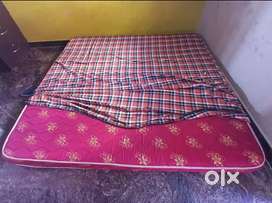 Coir mattress 6x6 with cover