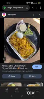 Biryani sale