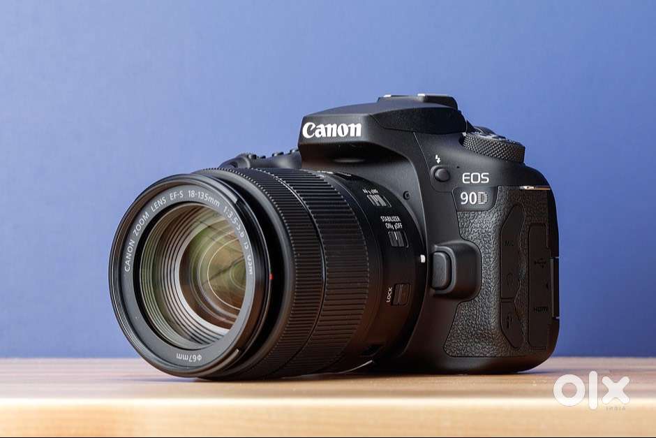 Canon 90 D With Canon 18-55mm lens