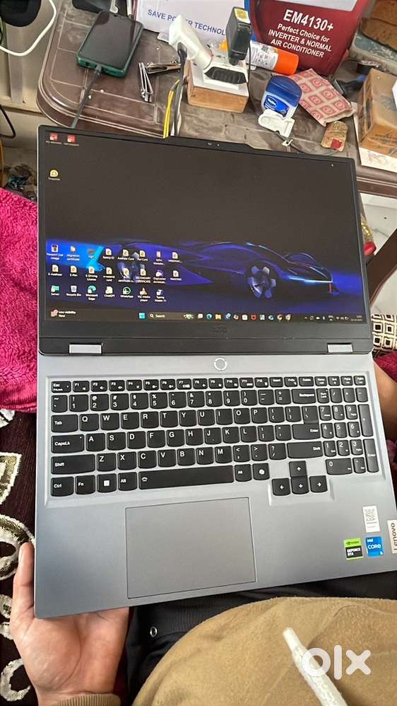 Lenovo loq 15 model 15IAX9 rtx3050 i5 12th gen