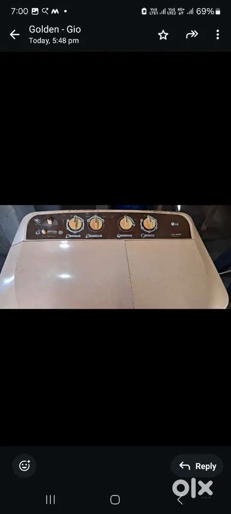 Wel Condition Washing machine 7 Lit