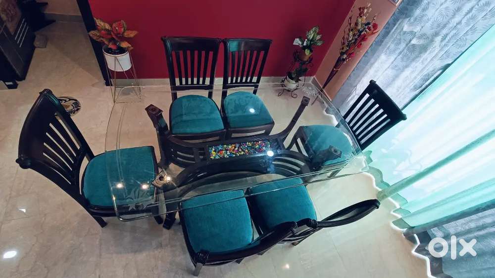 6 Seater Dining Table Set