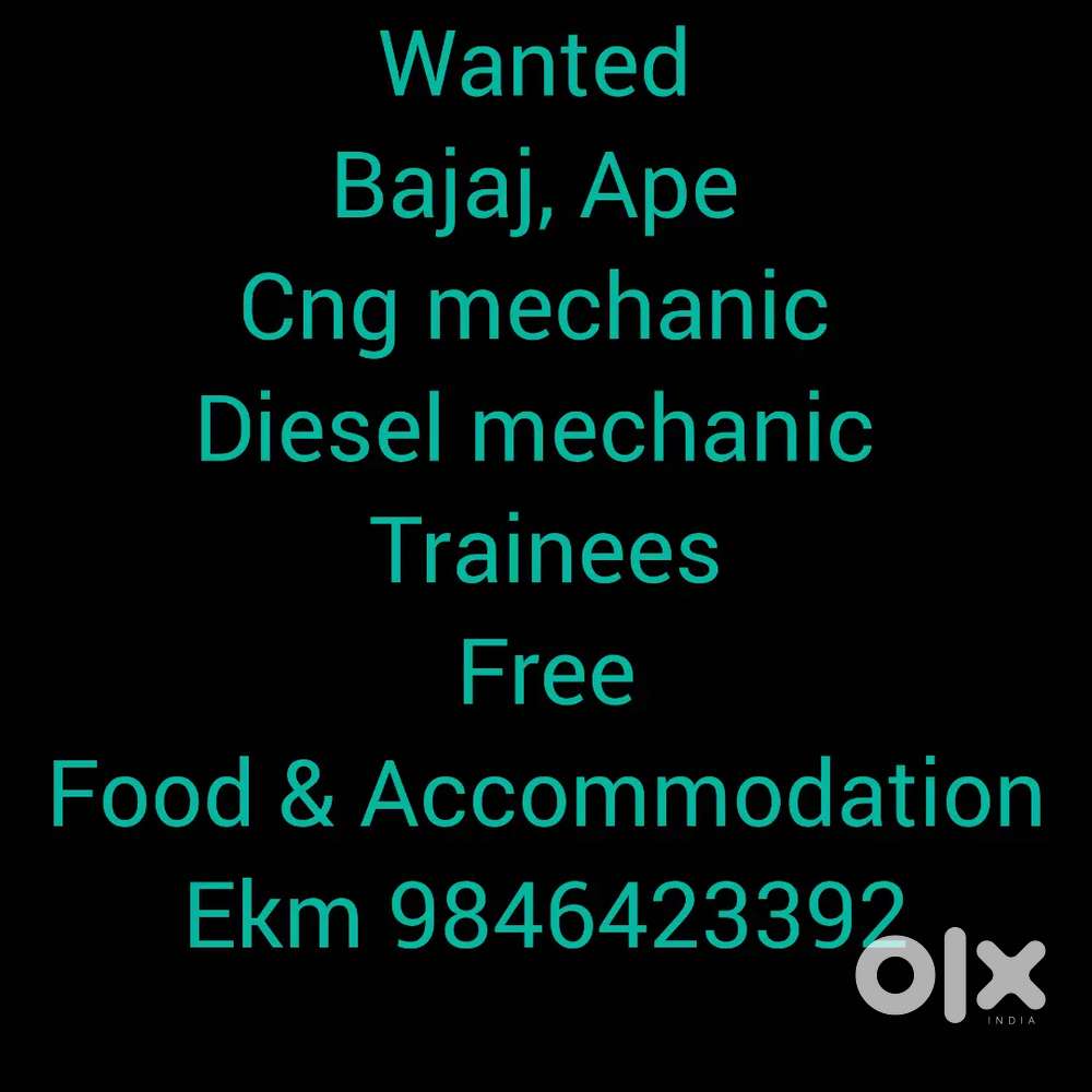 Ape, bajaj cng, diesel  mechanic