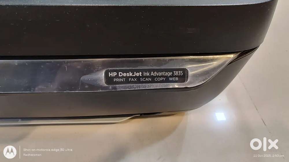 HP 3835 all in one printer