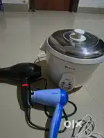Bajaj 1.8 Electric Cooker + 2 Hair dryer Philips and Nova