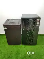 #92* ketvinator black singledoor fridge n topload machine wth warrnty