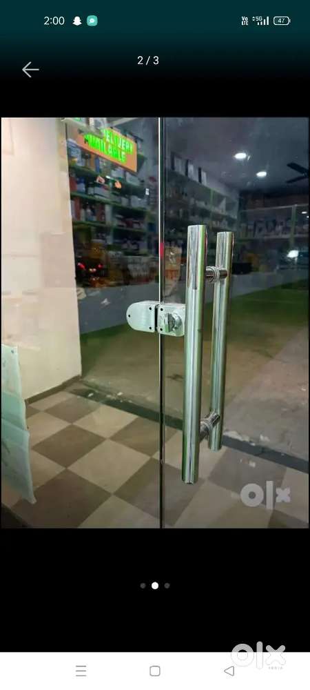 URGENT SELL TOUGHENED GLASS DOOR