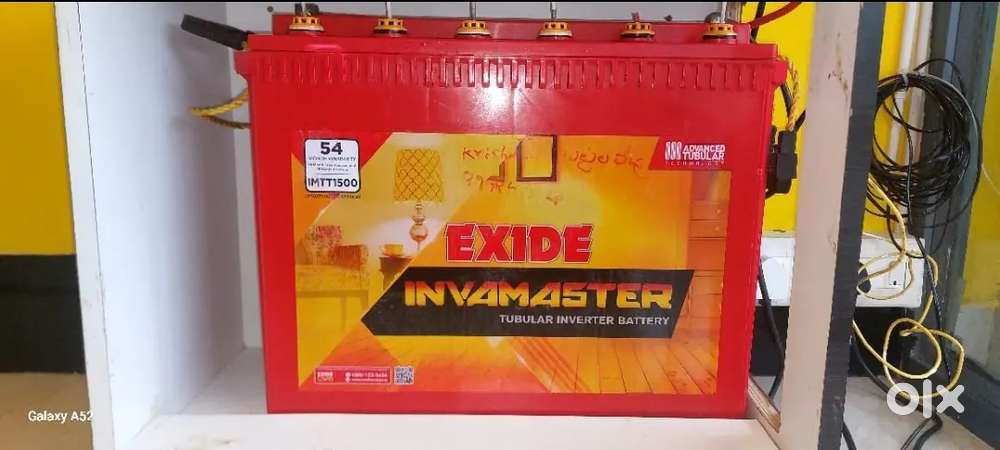 LUMINOUS 1KV 12V SINE WAVE INVERTER AND EXIDE battery  for sale