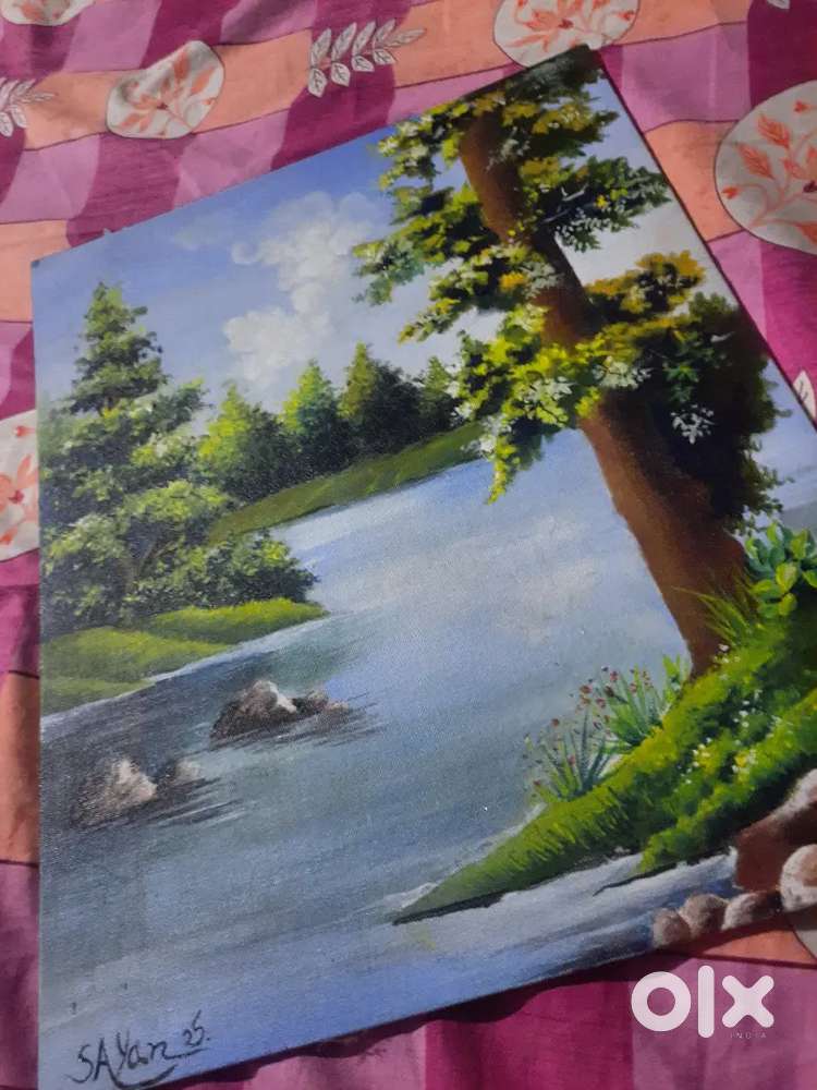 Acrylic painting on canvas