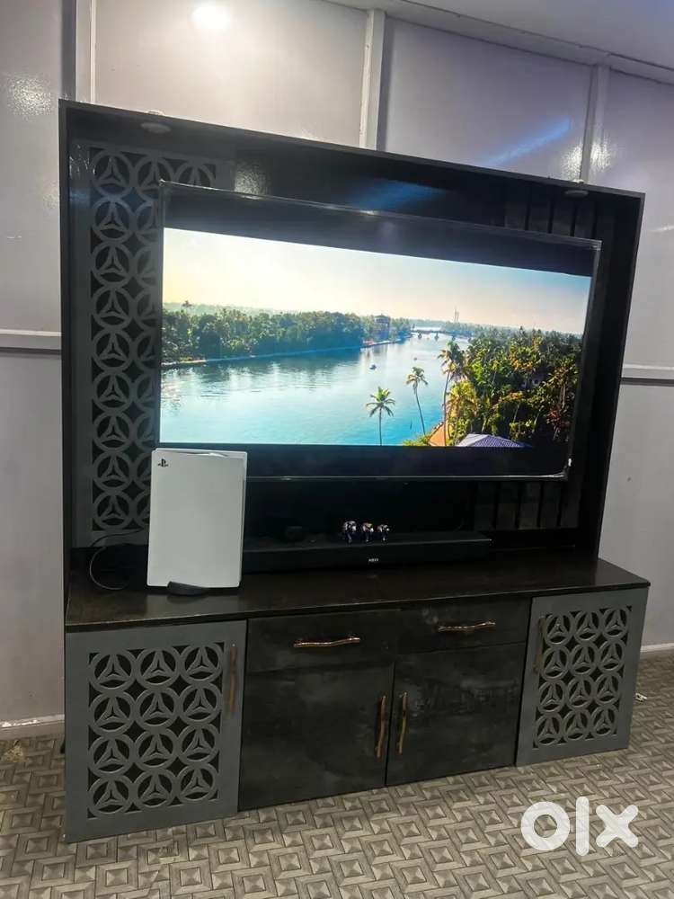 Modern TV Unit For Sale Up to 65 Inch tv (DIY)