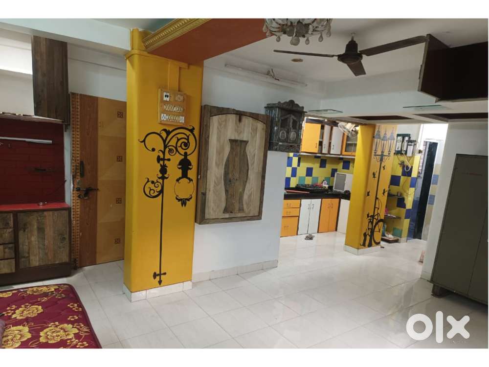 1.5 BHK Semi-Furnished Flat for Rent in Ghatkopar West – Karishma CHS