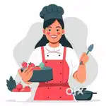 Female cook