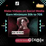 We're currently hiring LIVE STREAMER WORK FROM HOME JOBS FOR FEMALES.