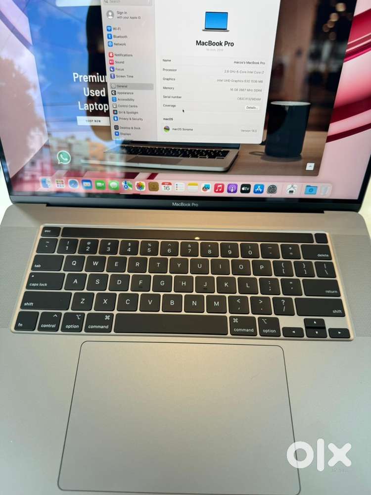 Apple MacBook Pro 16 inch (A2141) - i7 16 gb 512 ssd