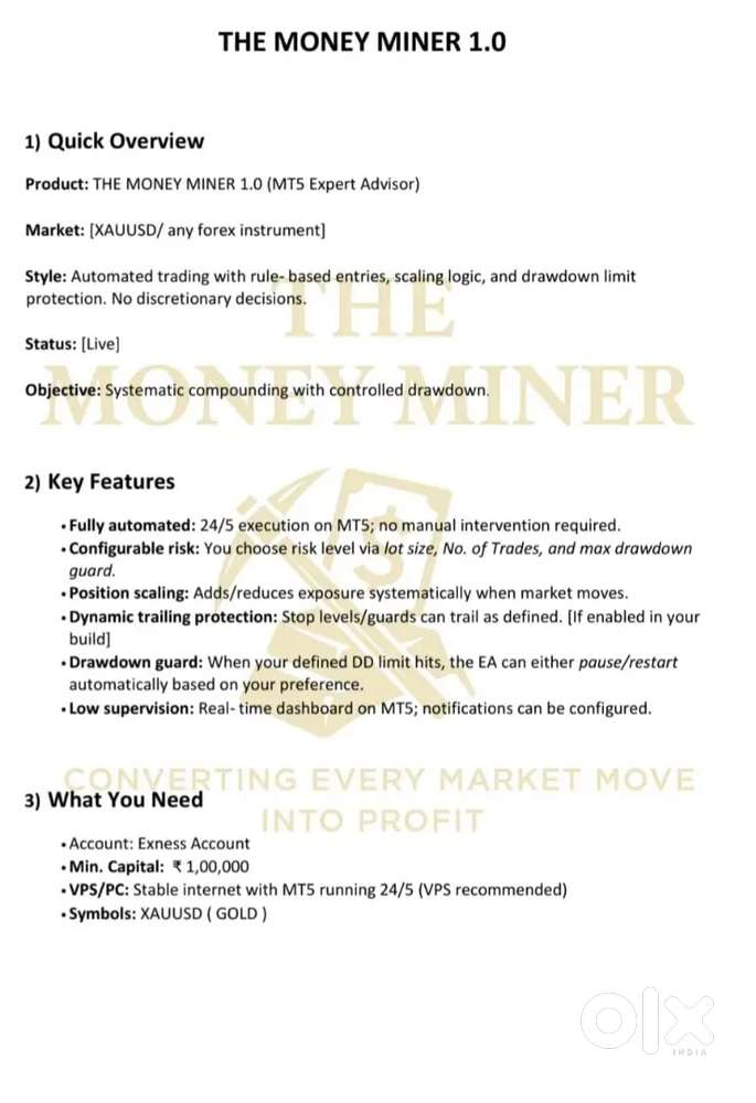 Elbow trading urgent requirement male female
