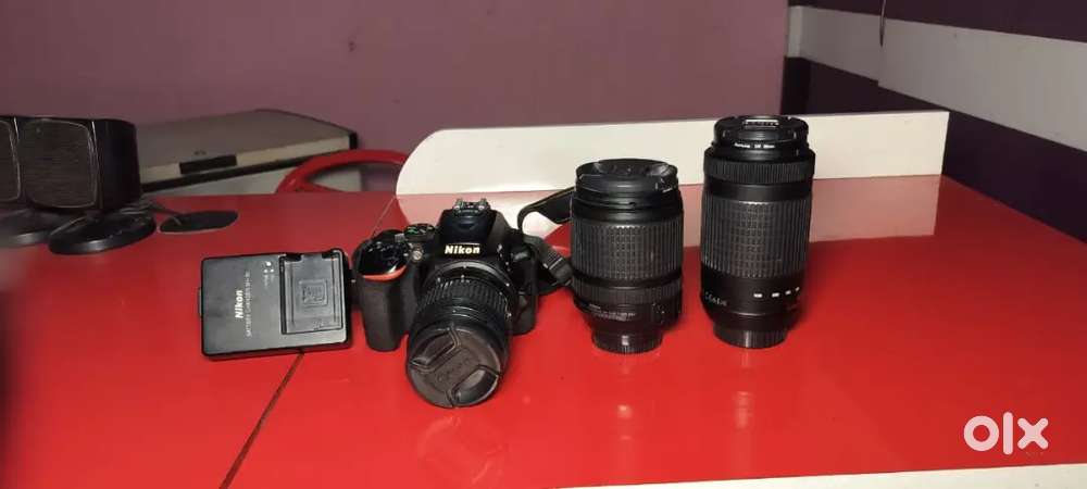 Nikon d5600 with 2 extra lens