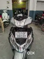 Honda Activa125cc 2022 model black and silver in showroom condition