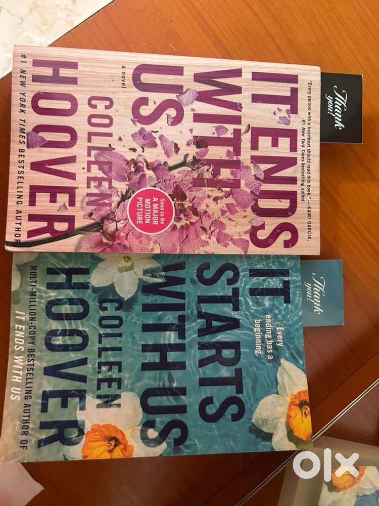 It Starts with Us and It Ends with Us by Collen Hoover