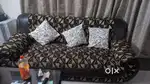 5 seater sofa with table
