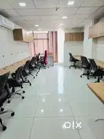 Fully furnished office for rent in Akshar chowk