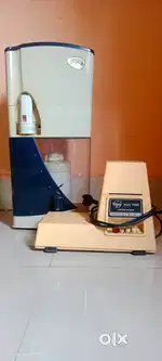 1 working Grinder working, 2 - water purifier 3- Water container