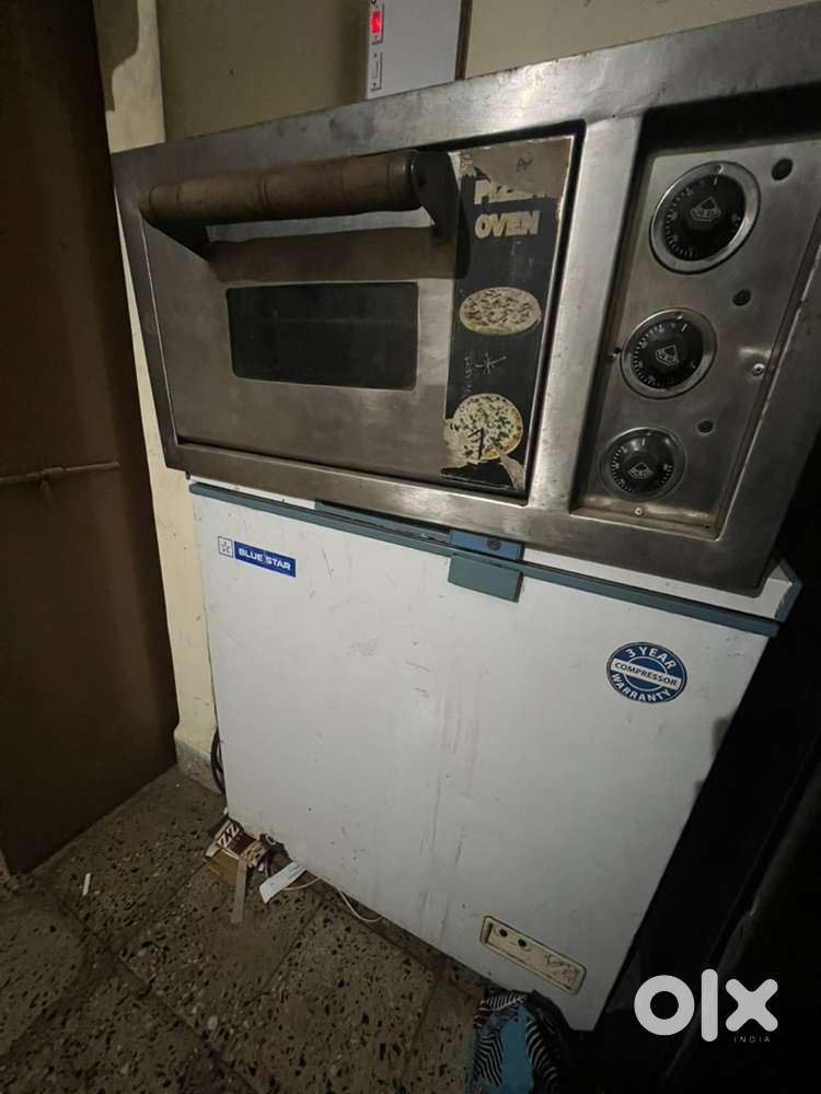 Blue star, deep fridge Kiran Enterprises Commercial Pizza Oven