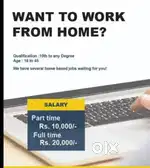 Online part time work from home opportunity