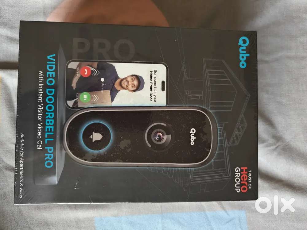 Brand New & Sealed – Qubo Smart Wi-Fi Video Doorbell Pro 2K