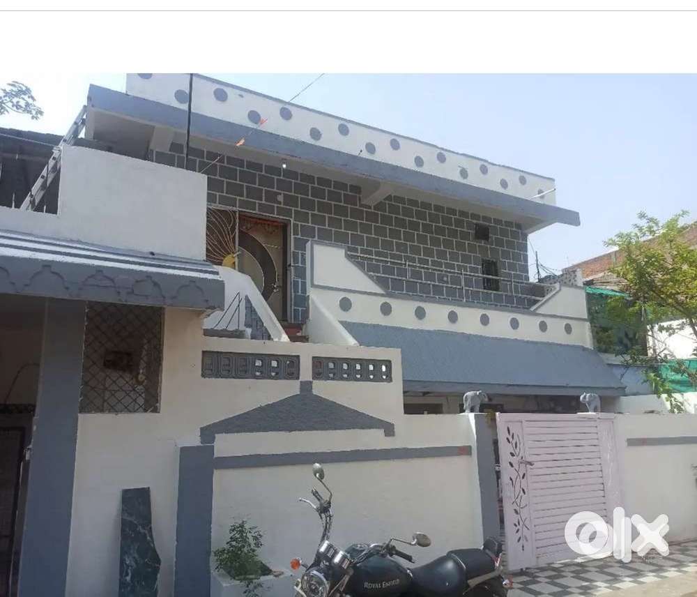 Complete first floor 2BHK newly painted modular kitchen semi furnished