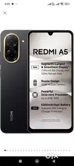 Redmi a5 brand new seaked pack