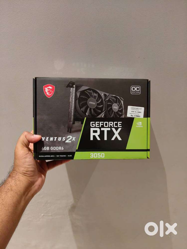 RTX 3050  BRAND NEW  OPEN BOX  BILLED TODAY