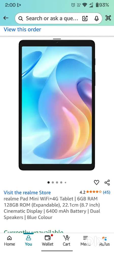Realme pad mini