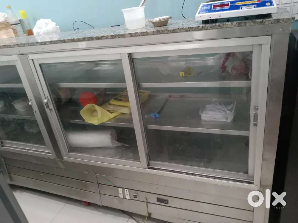 Sweet counter 9ft*3inch freezer, sweet making set