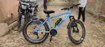 My bicycle is  21 Speed. And it's colour is sky blue