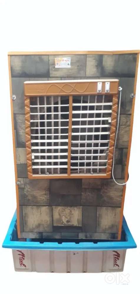 Wooden Body Cooler with Motor – Powerful & Durable