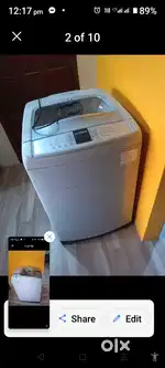 Samsung fully automatic washing machine 9kg