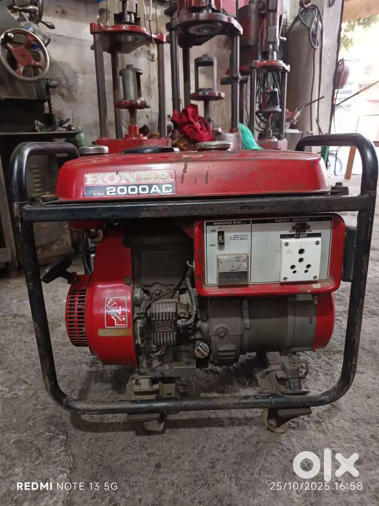 Petrol generator 2000 number red color