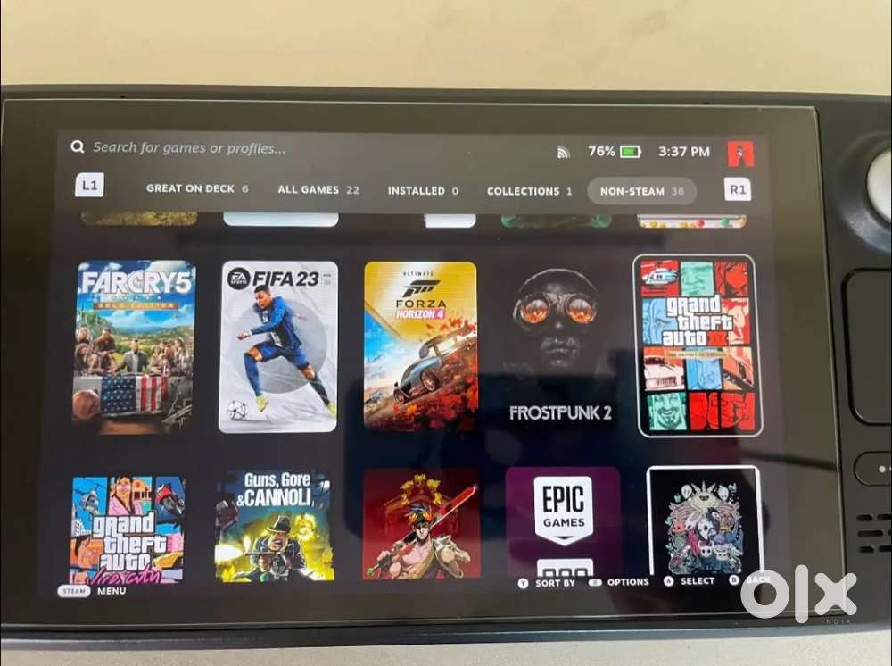 Valve Steam Deck 256GB Handheld Console with Wifi