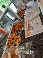 tea snacks master and chicken cutting rice master