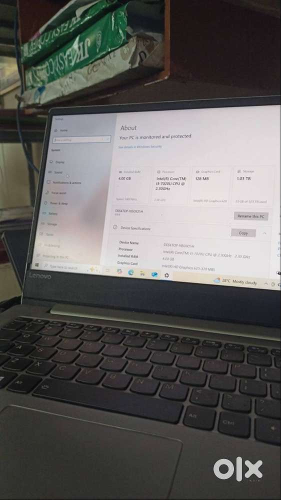 Lenovo Slim Ideapad Laptop