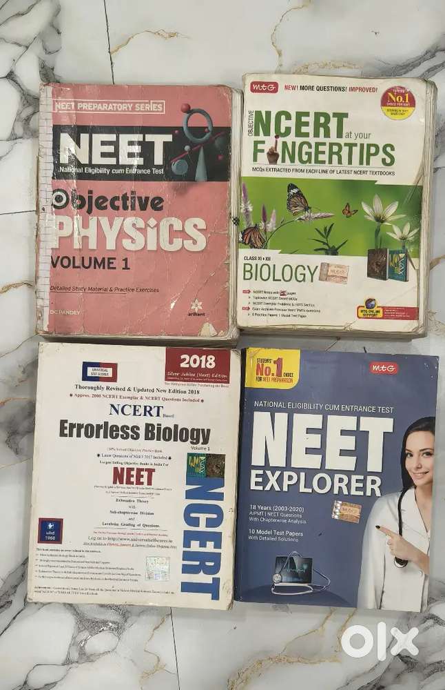 Neet Study Books In Good Condition