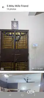 3 bhk with 1200 sq ft carpet area with Ac, inverter, 2 cupboard 4 wal.